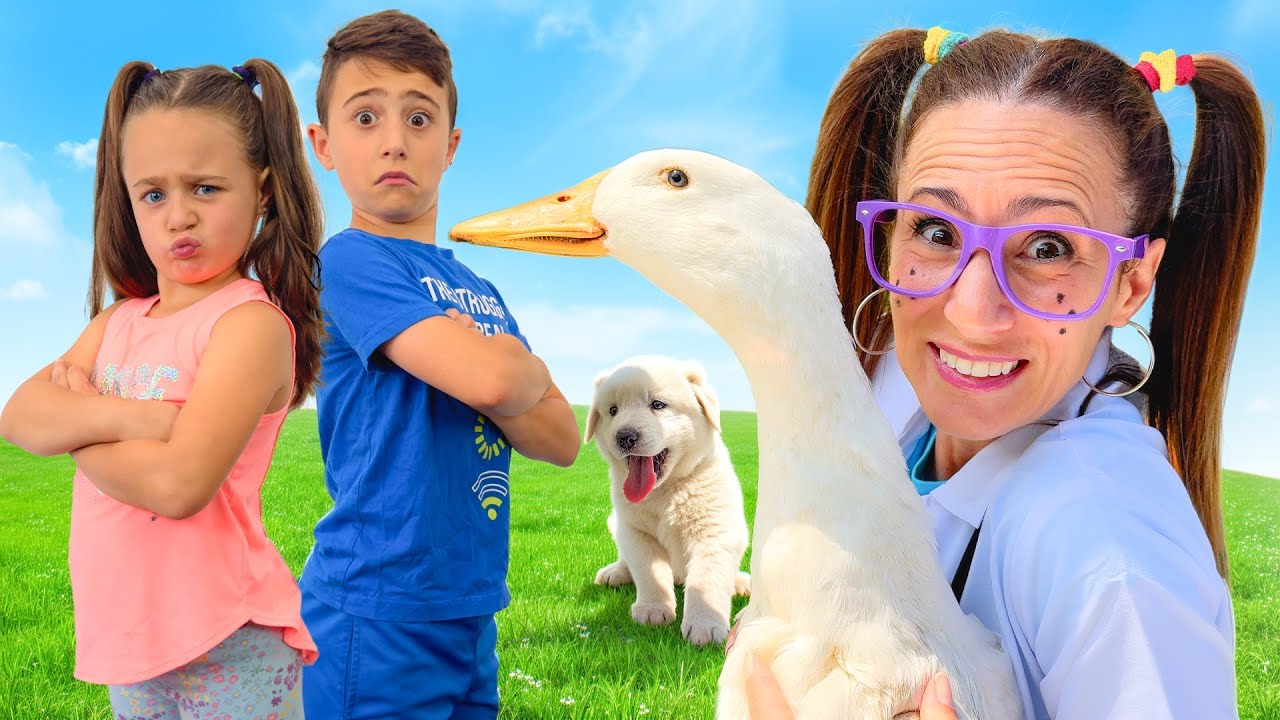 Farm Animal Adventure with DeeDee Matteo and Gabriella