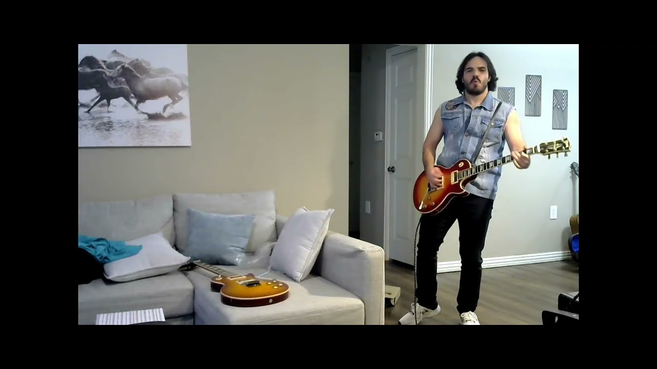 Rainbow in the dark Guitar Solo Improvisation by Carlos Puig