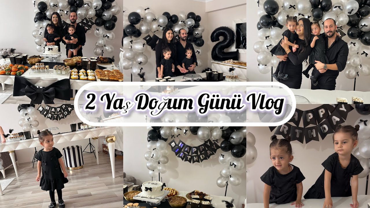 İkizlerin 2 yaş doğum günü🎉 #ikizbebek #doğumgünü #parti #2yaş 