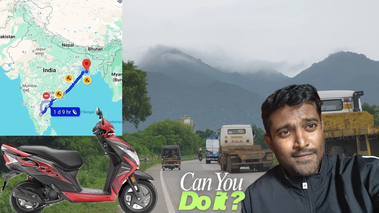 Bangalore To Kolkata On Road By Scooty | How, Why Everything You Need To Know | Part-1