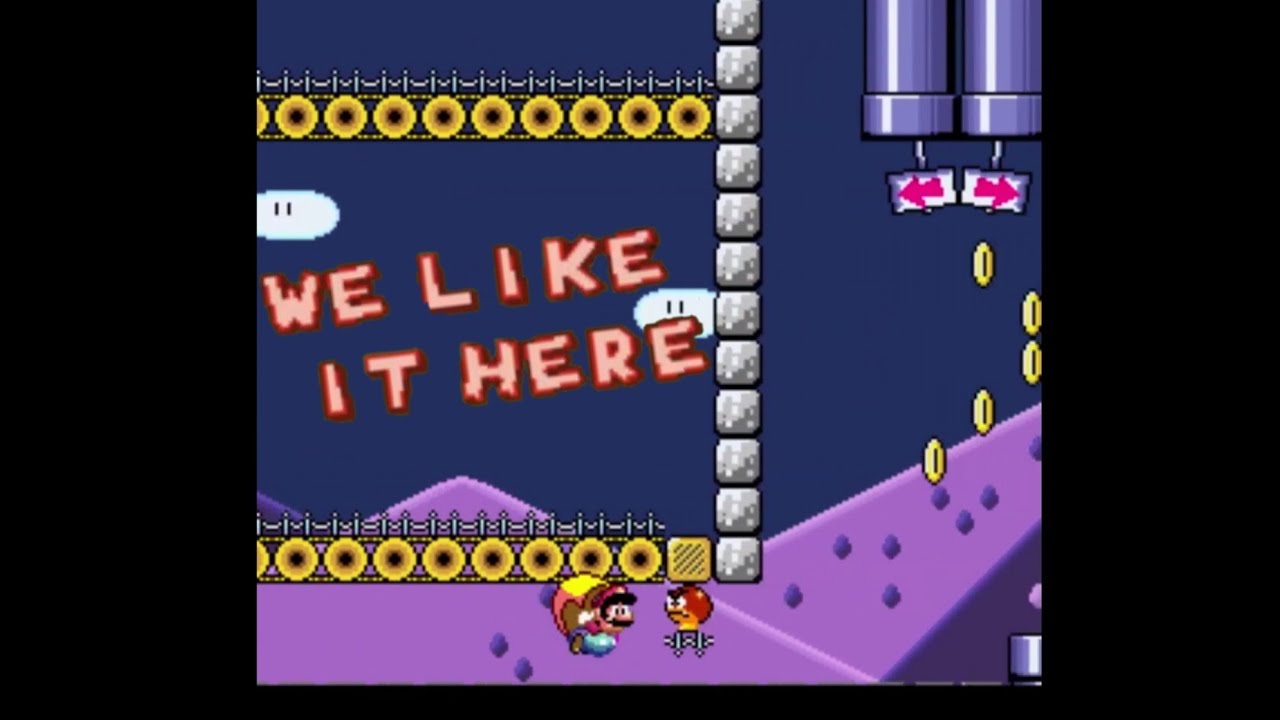 WE LIKE IT HERE SMW HACK