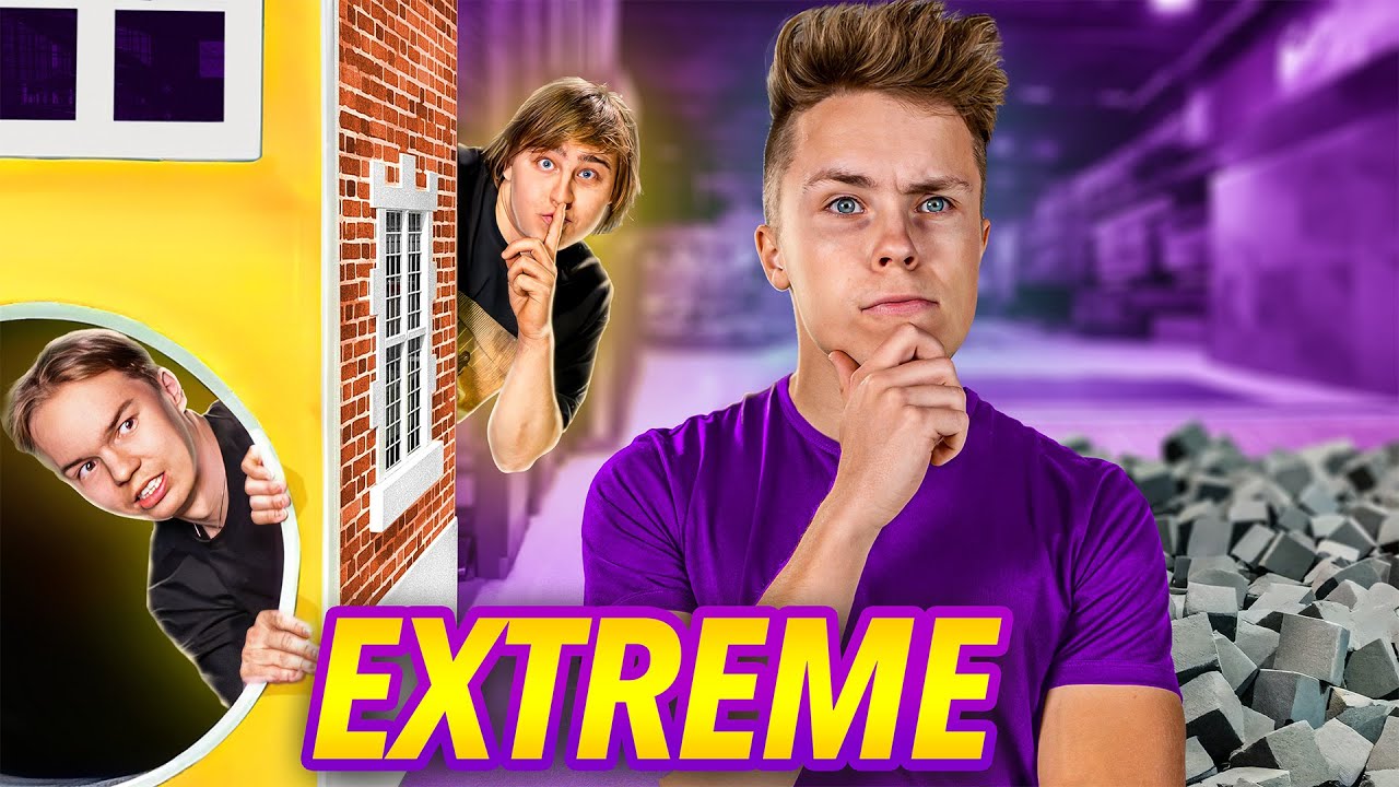 Extreme-piilosta tyhjässä SuperParkissa