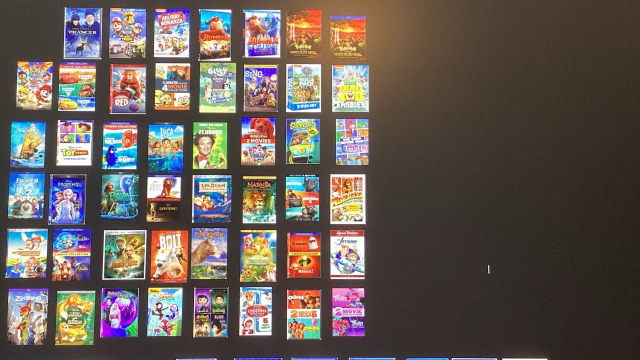 Kids & Family DVD Movies at Walmart Cleveland Ohio December 2022