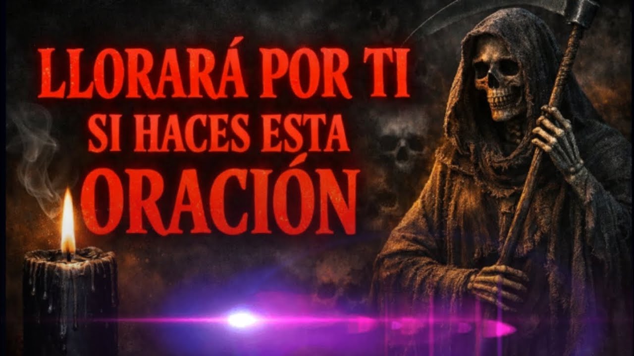 No resistirá  esta oración: LLORARÁ POR Ti  y QUERRÁ REGRESAR // Poderosa Santa Muerte .