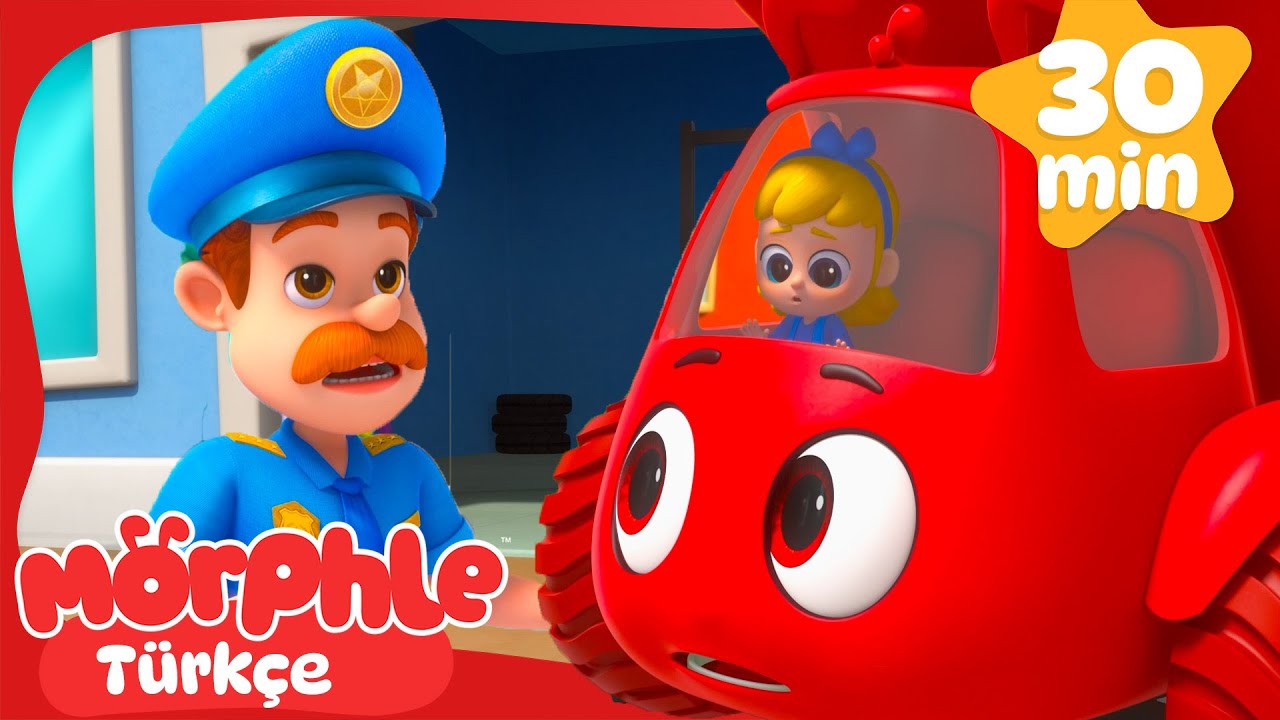 Kırmızı Kamyonla Eğlenceli Yolculuk | Morphle | Çocuk Çizgi Filmleri | Moonbug Kids Türkçe
