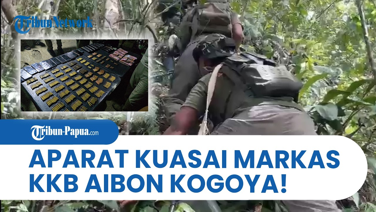 Kontak Tembak Pecah! Aparat Kuasai Markas KKB Aibon Kogoya di Nabire