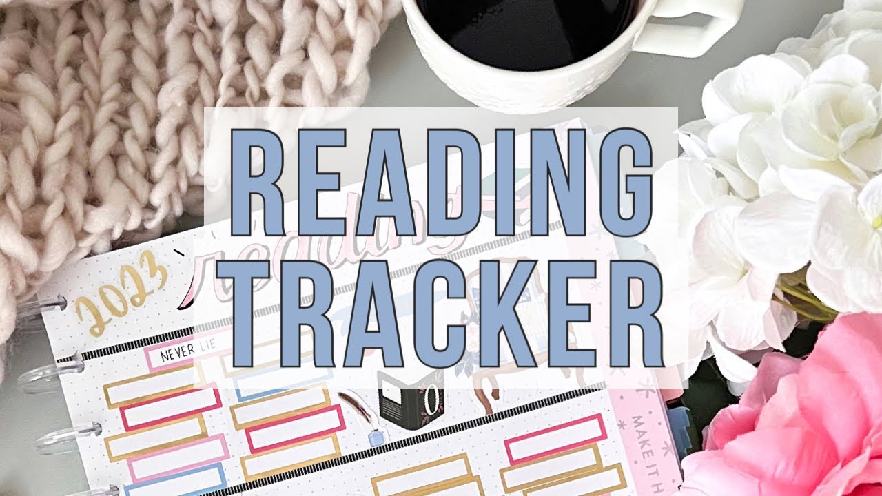 Making a Happy Planner Reading Tracker - Keeping Track of All the Books I Read in 2023!