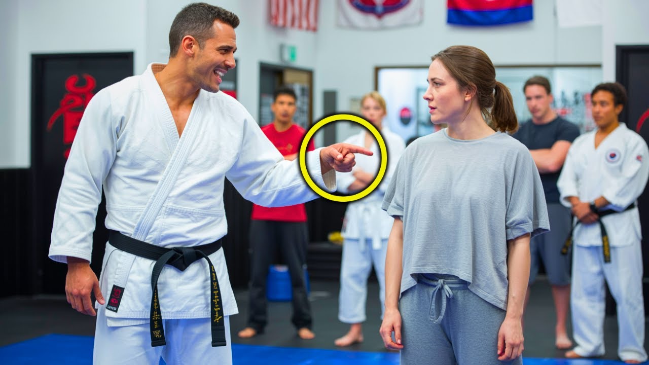 Black Belt Asked a Simple Woman to Fight as a Joke — What Happened Next Silenced the Whole Gym