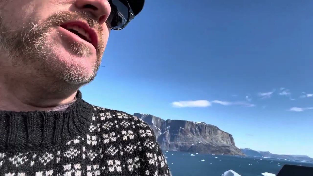 Fjord used to be full of ice