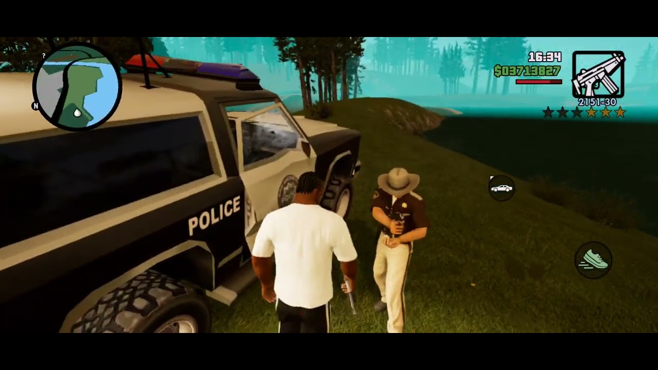 اقوى هروب gta san andreas