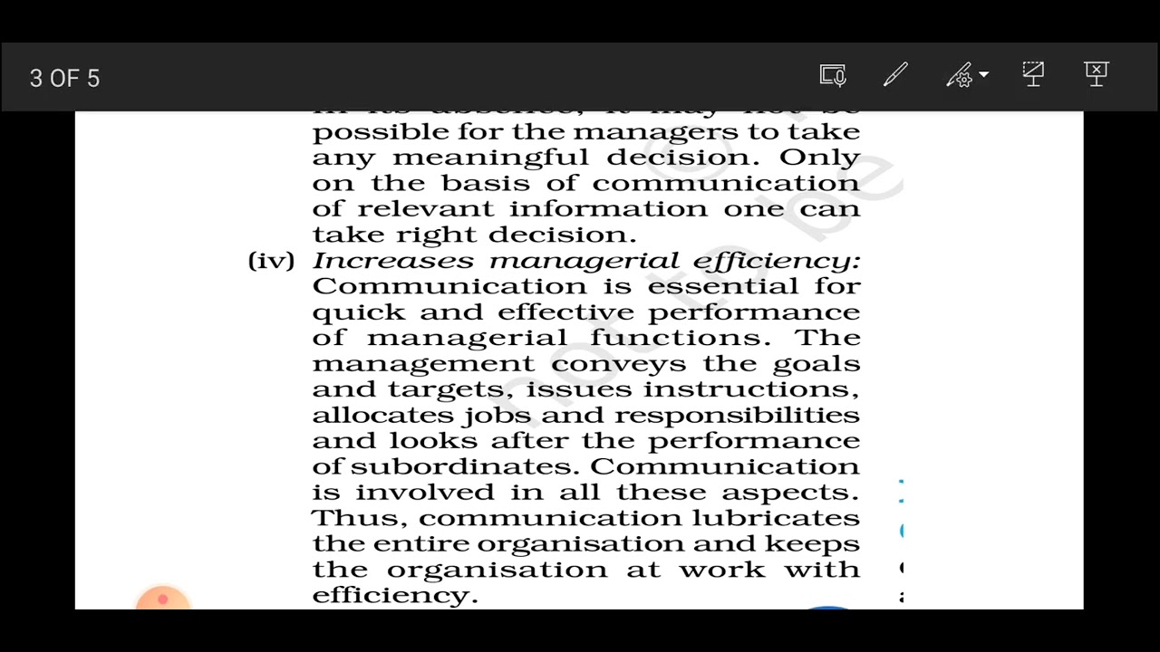 importance of communication || ncert || class 12 business studies || directing