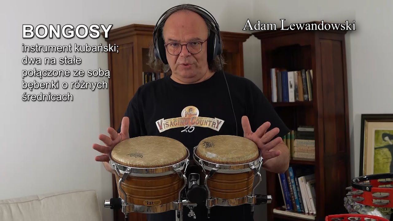 12. Bongosy - Instrumenty perkusyjne z kolekcji Adama Lewandowskiego
