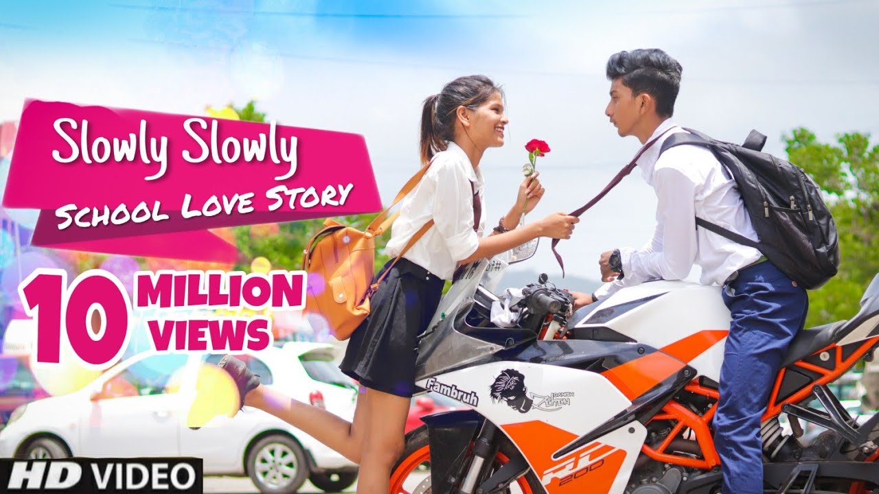 Slowly Slowly | Ishare Tere | School Love Story 2019 | Guru Randhawa
