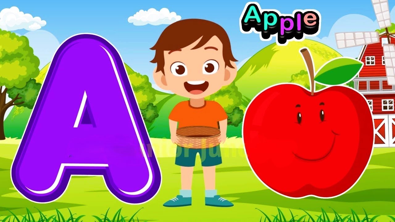 ABC Kid's Song / A for Apple / ABC Kid's Song / Kiddos Study Zone / Tiny Tots / ABCs Nursery Rhymes
