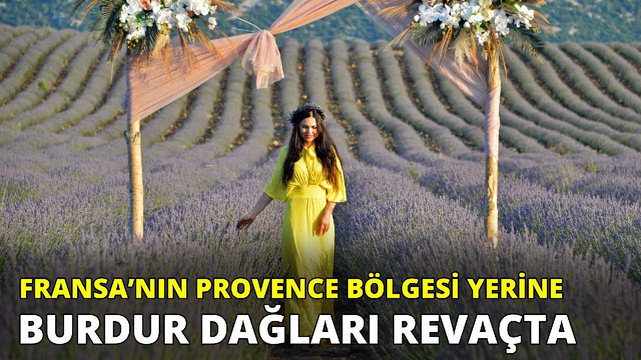 Burdur'un dağlarında mor şölen