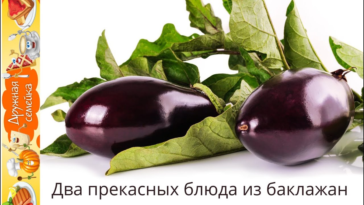 Два прекрасных блюда из баклажан /Икра баклажанная /Пормеджано