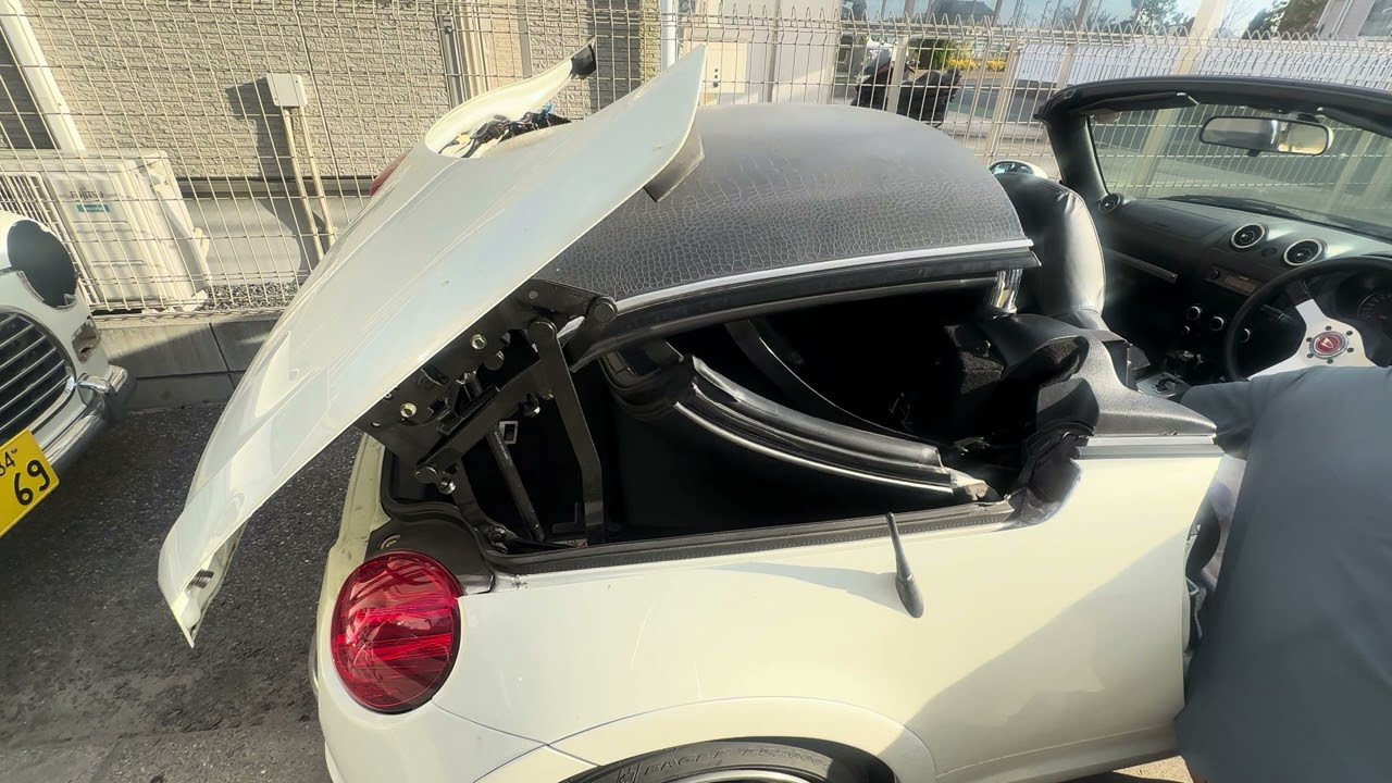 てつや様ご依頼コペンアクティブトップオーバーホール