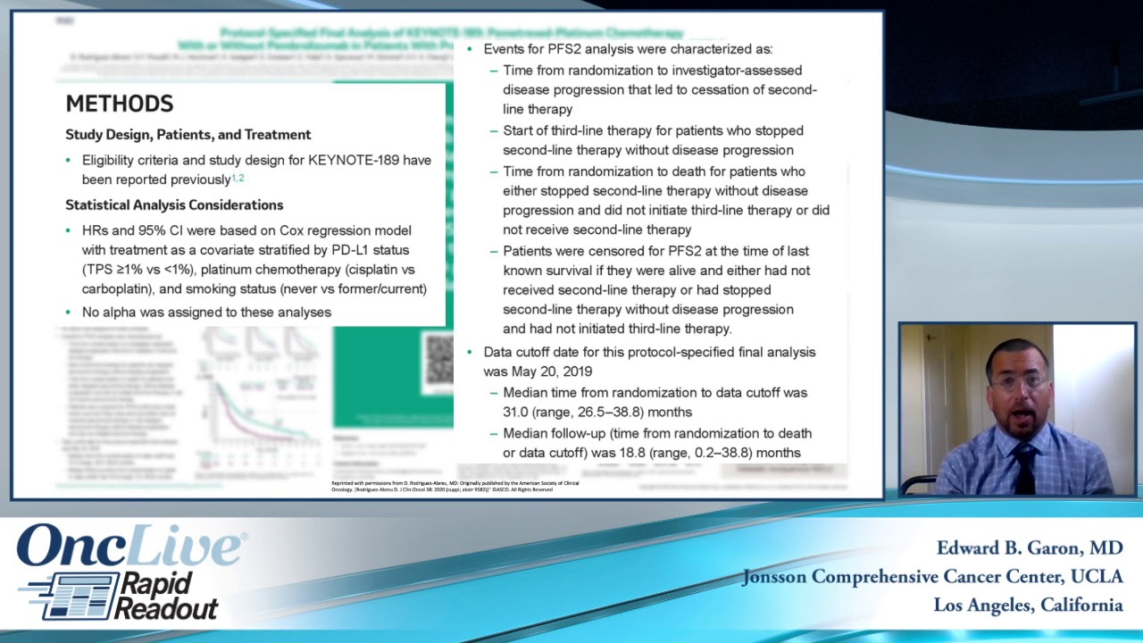 The KEYNOTE-189 Trial for Untreated Metastatic Nonsquamous NSCLC