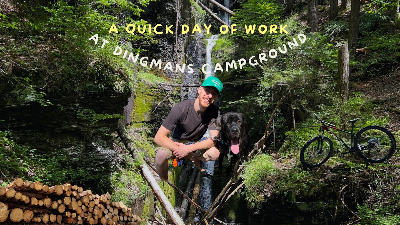 Running a Campground in the Winter - Quick Day in the Life at Dingmans Campground