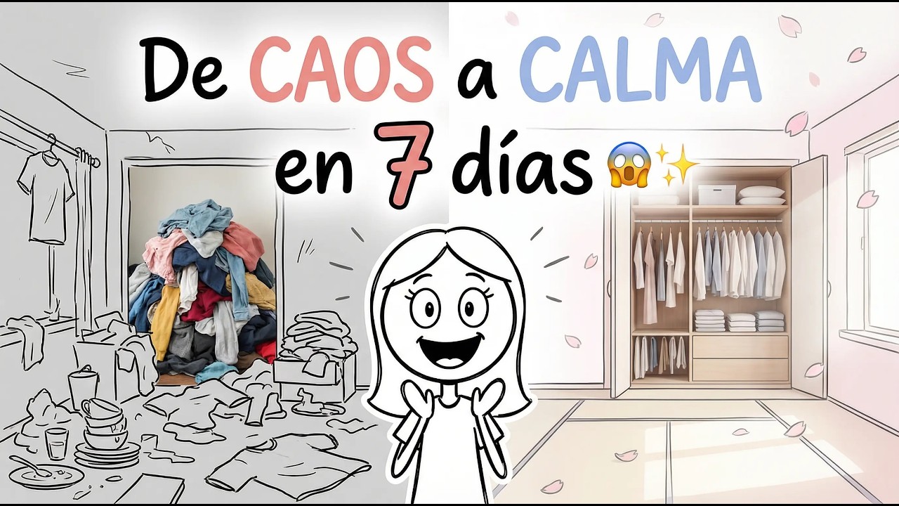 7 DÍAS LIMPIANDO COMO LOS JAPONESES (Y NO VOLVÍ A SER LA MISMA) #habitosjaponeses #ordenylimpieza