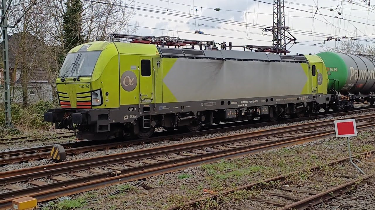 29/3/26:👍Ecco Rail 7193 100 mag met (Pannonia-)keteltrein(Ethanol)vanuit Emmerich verder ri NL.