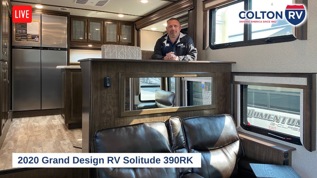 2020 Grand Design SOLITUDE 390RK Luxury Extended Stay Fifth Wheel Full Walkthrough Review