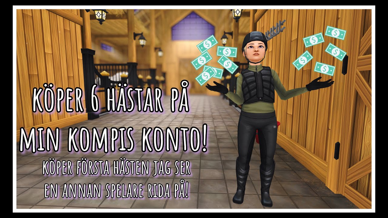 Köper första hästen jag ser - 6 nya hästar i stallet!