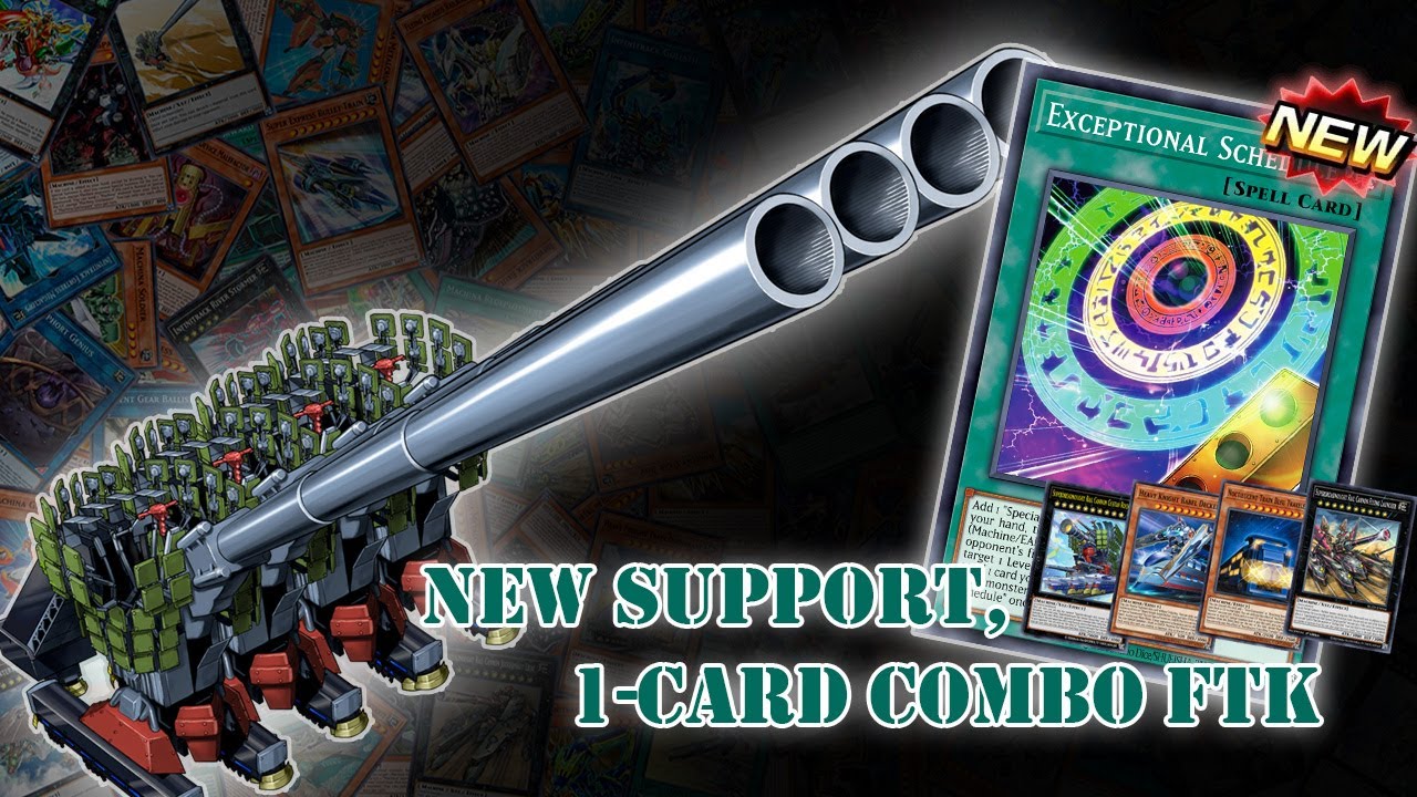 NEW SUPPORT, EARTH MACHINE 1-CARD COMBO FTK