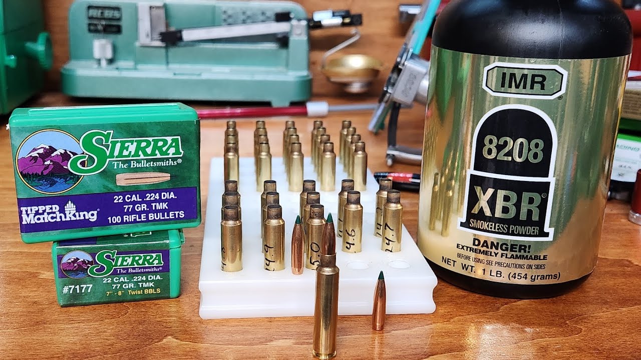 77gr TMK +8208, ROK Slide Special +P в 223 Ackley