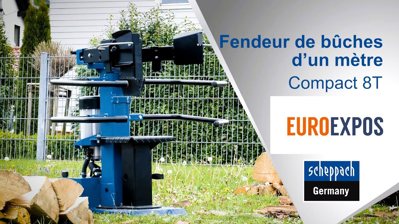 Fendeur de bûches Scheppach HL810