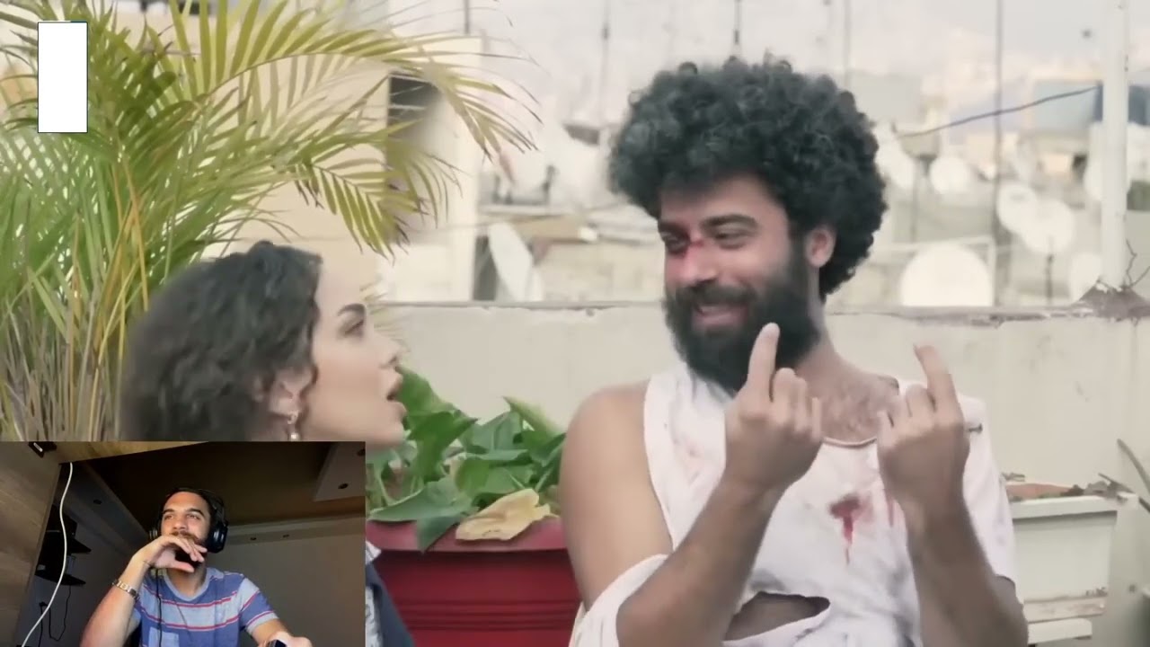 REACTING TO HUSSEIN KAOUK - تعا قلو بيزعل - طلب غريب من علي علوية للصحافية الأجنبية