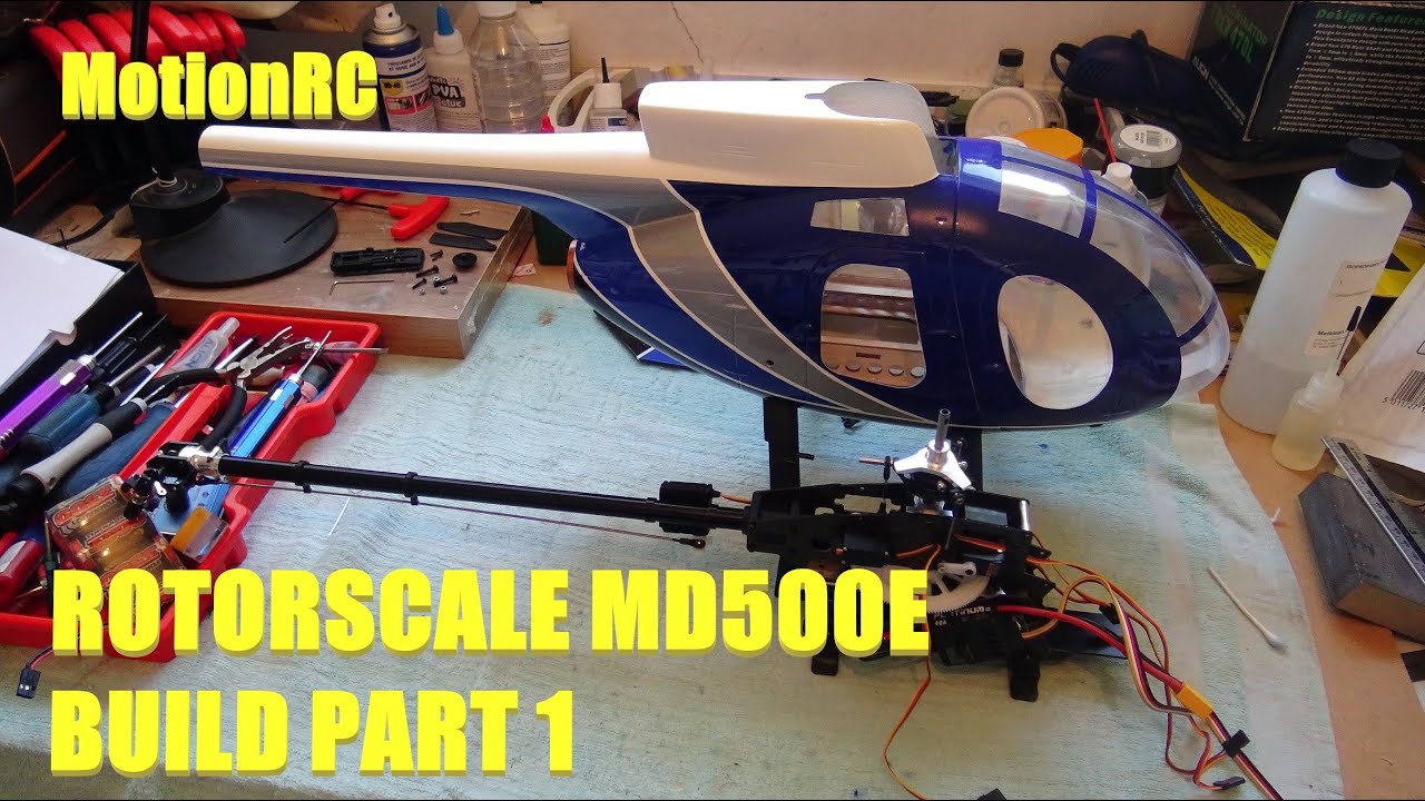 ROTORSCALE MD500E BUILD PART 1
