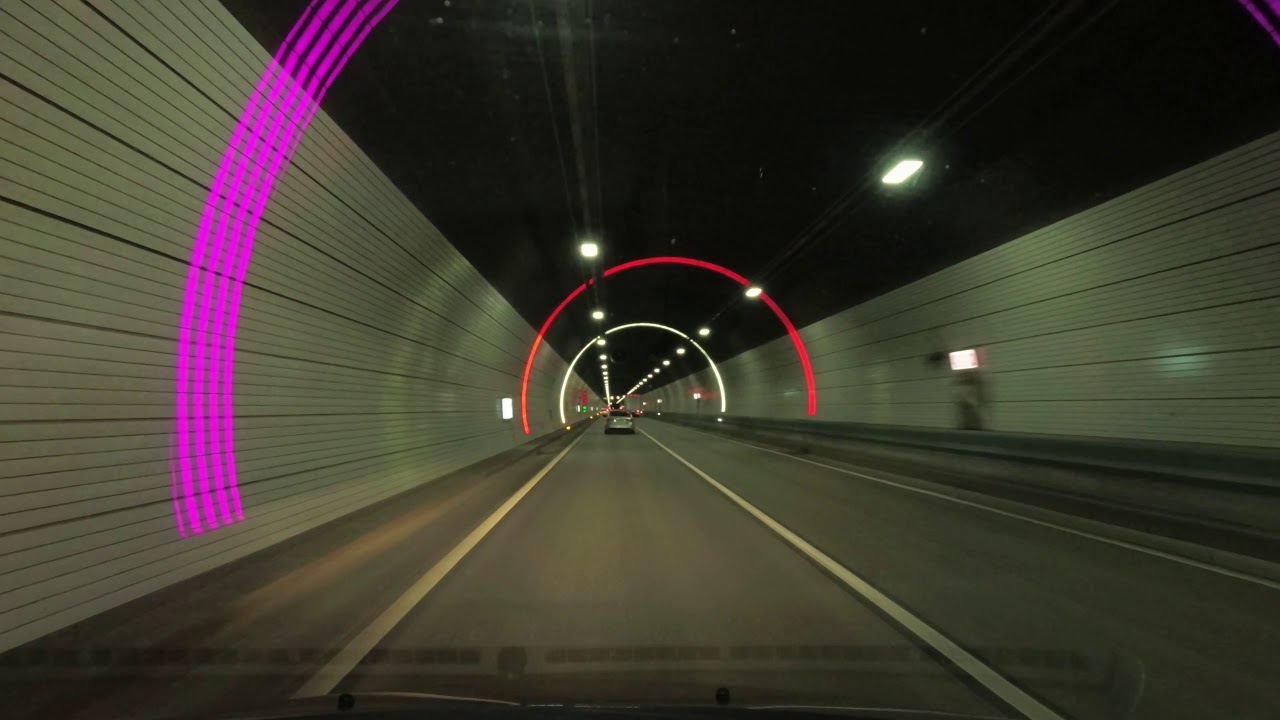 Highway Driving (No Talking, No Music) - Pyeongchang to Seoul, Korea