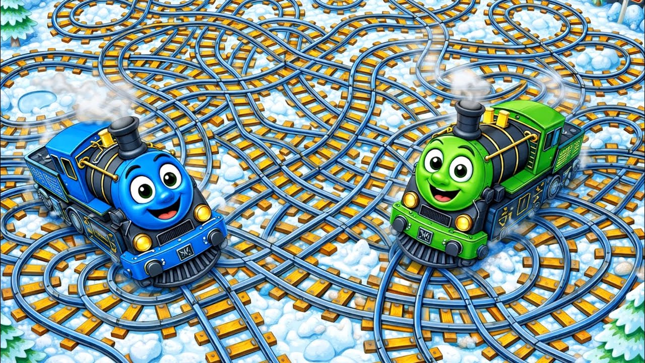 🚂 Головоломка «Поезд-экспресс» (Уровень «Тундра») | Геймплей на Android, Эпизод 536