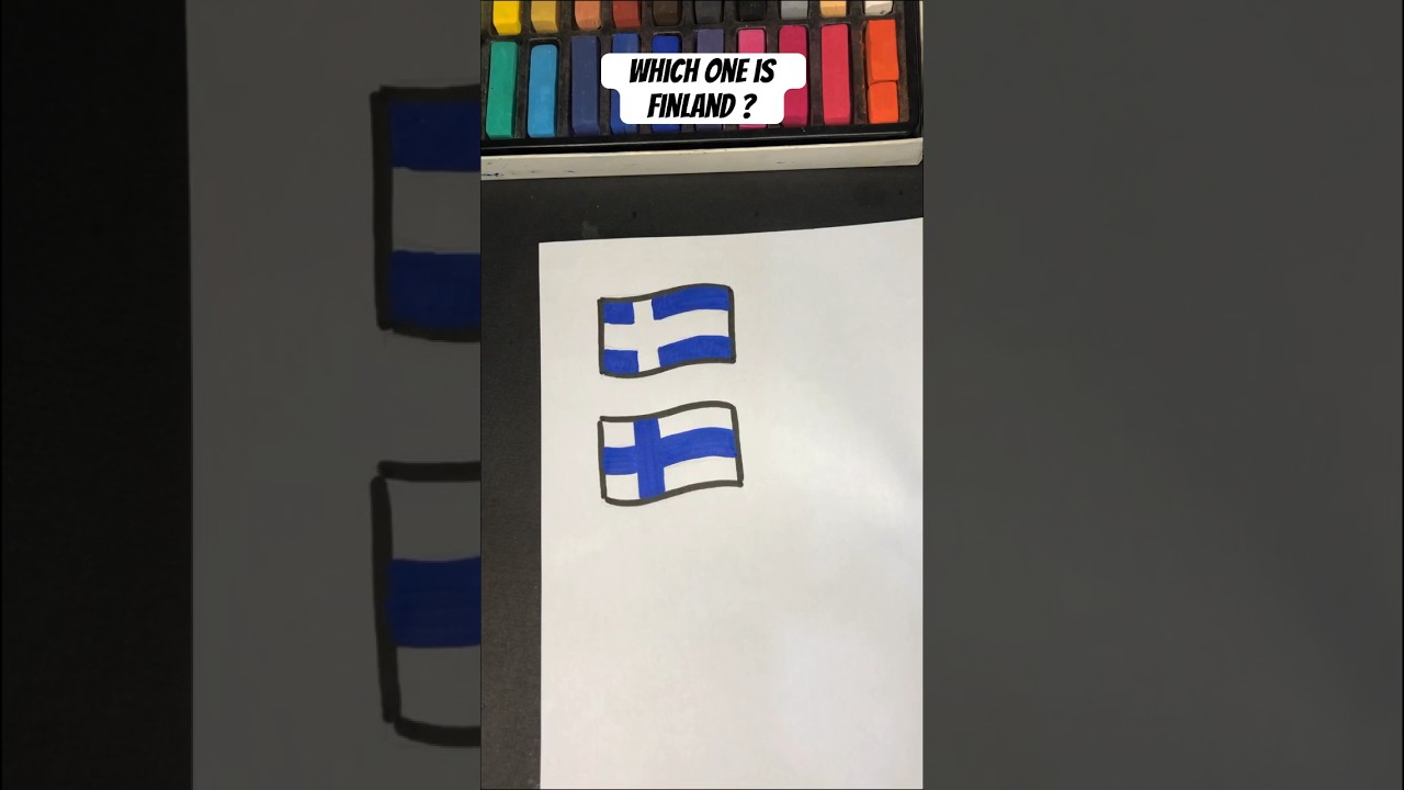 Guess a flag which one is finland ? #finland #flag #shorts #youtubeshorts