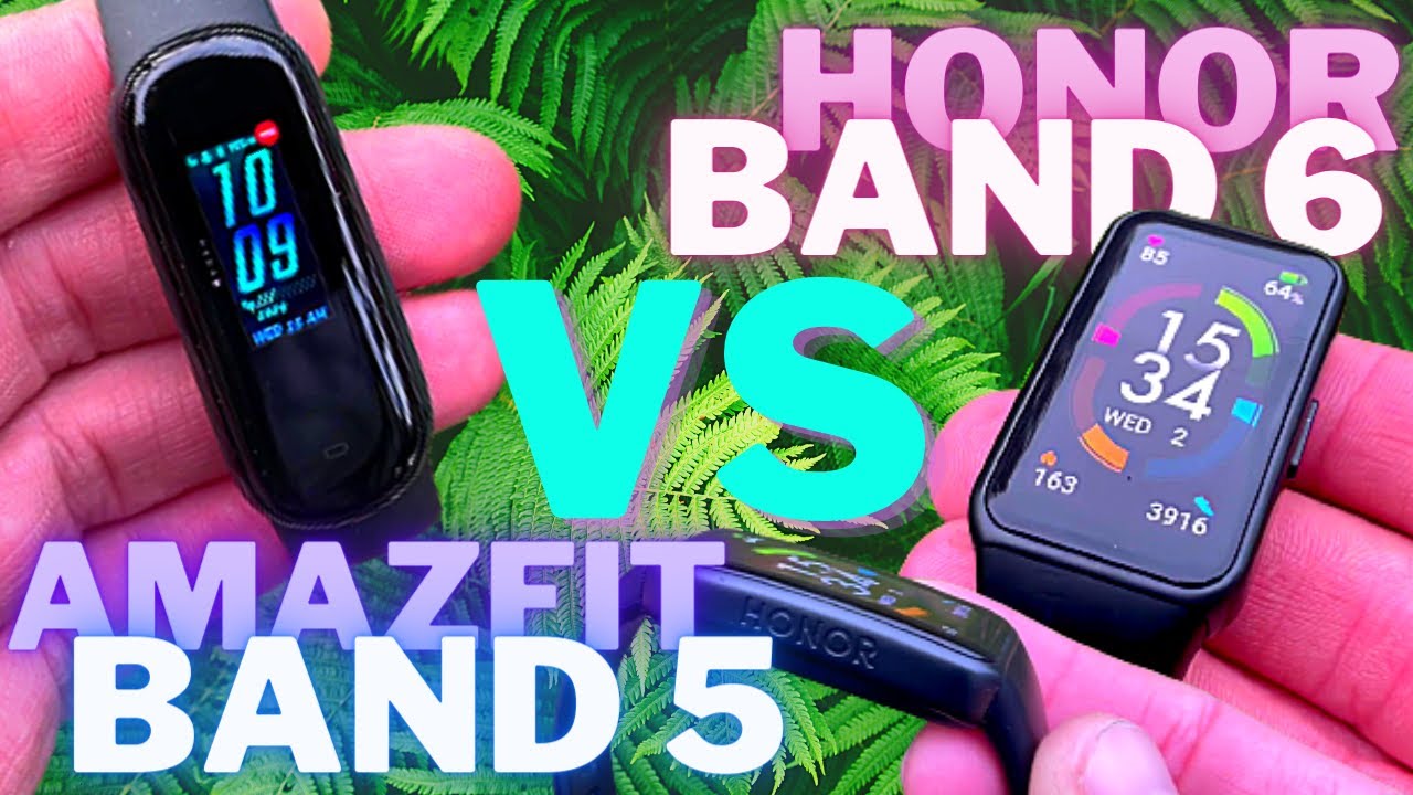 Эпическая битва бюджетных трекеров Honor Band 6 против Amazfit Band 5: обзор и сравнение