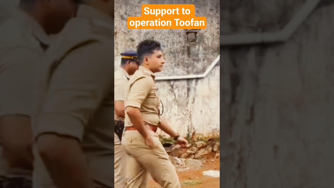 Say N🚫 to Drugs #antinarcotics #operation Toofan #keralapolice