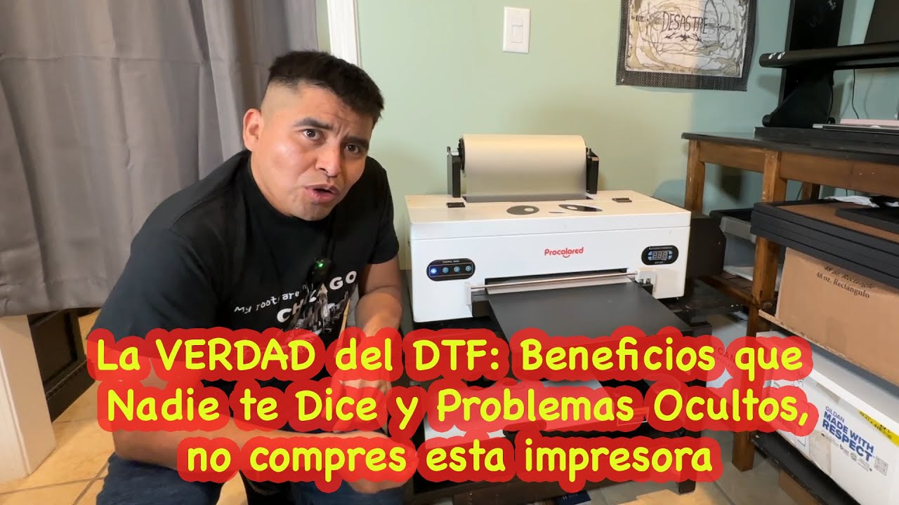 Impresión DTF: ¿Revolución o Pesadilla? 😱 Ventajas y Los 3 MAYORES Problemas que te Ocultan