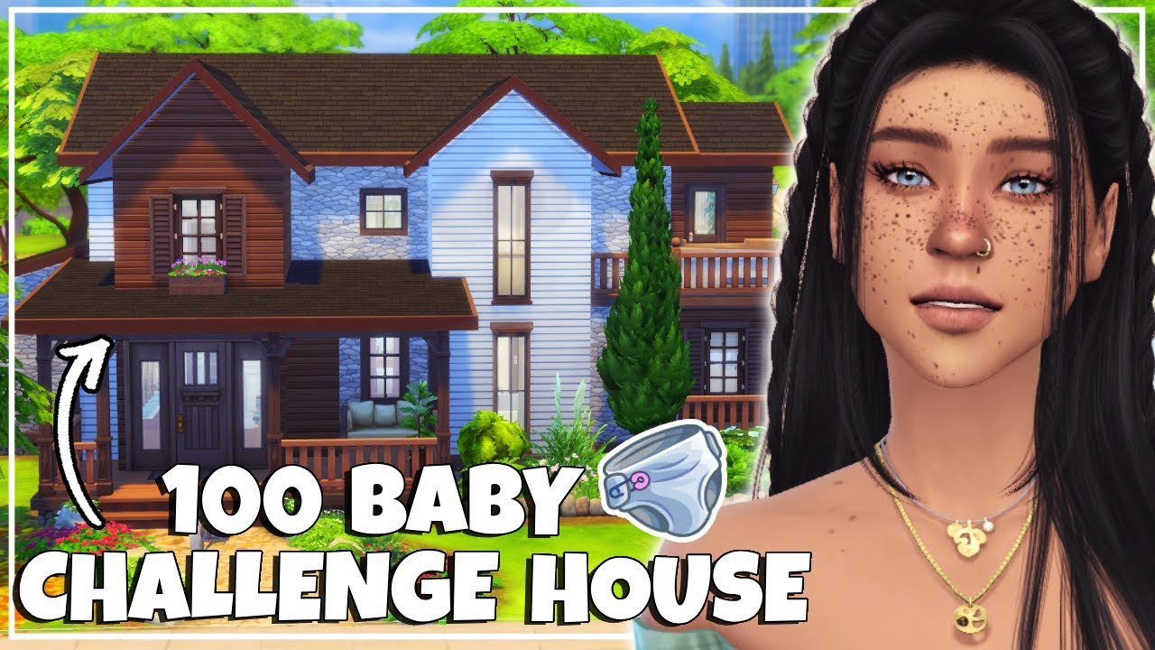 Строительство дома для конкурса «100 младенцев» в The Sims 4🏠
