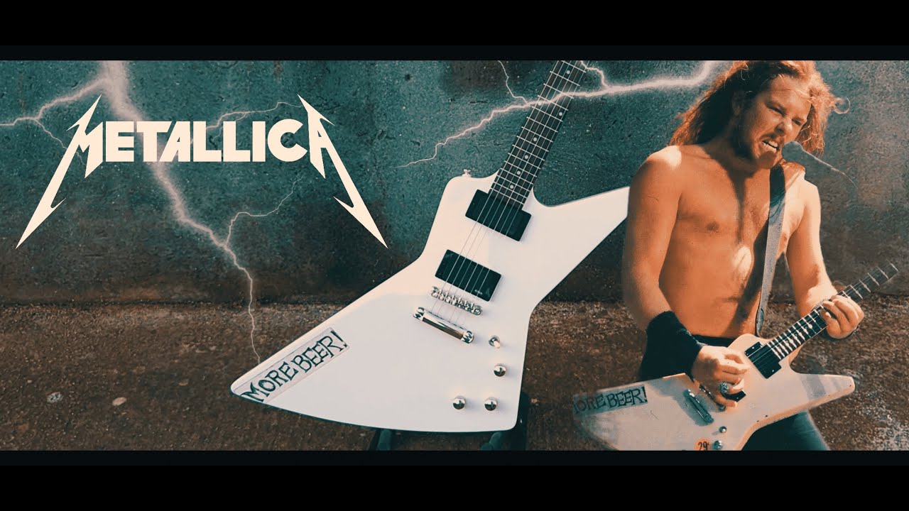 Новая белая гитара Epiphone Explorer 80-х годов 