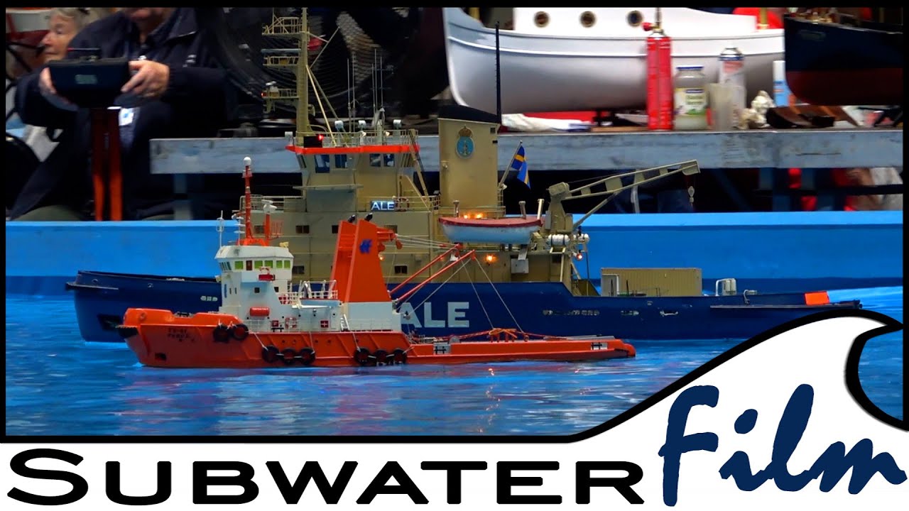INTERMODELLBAU basin in Dortmund 2023 | RC Ships 🚢🎥🎬