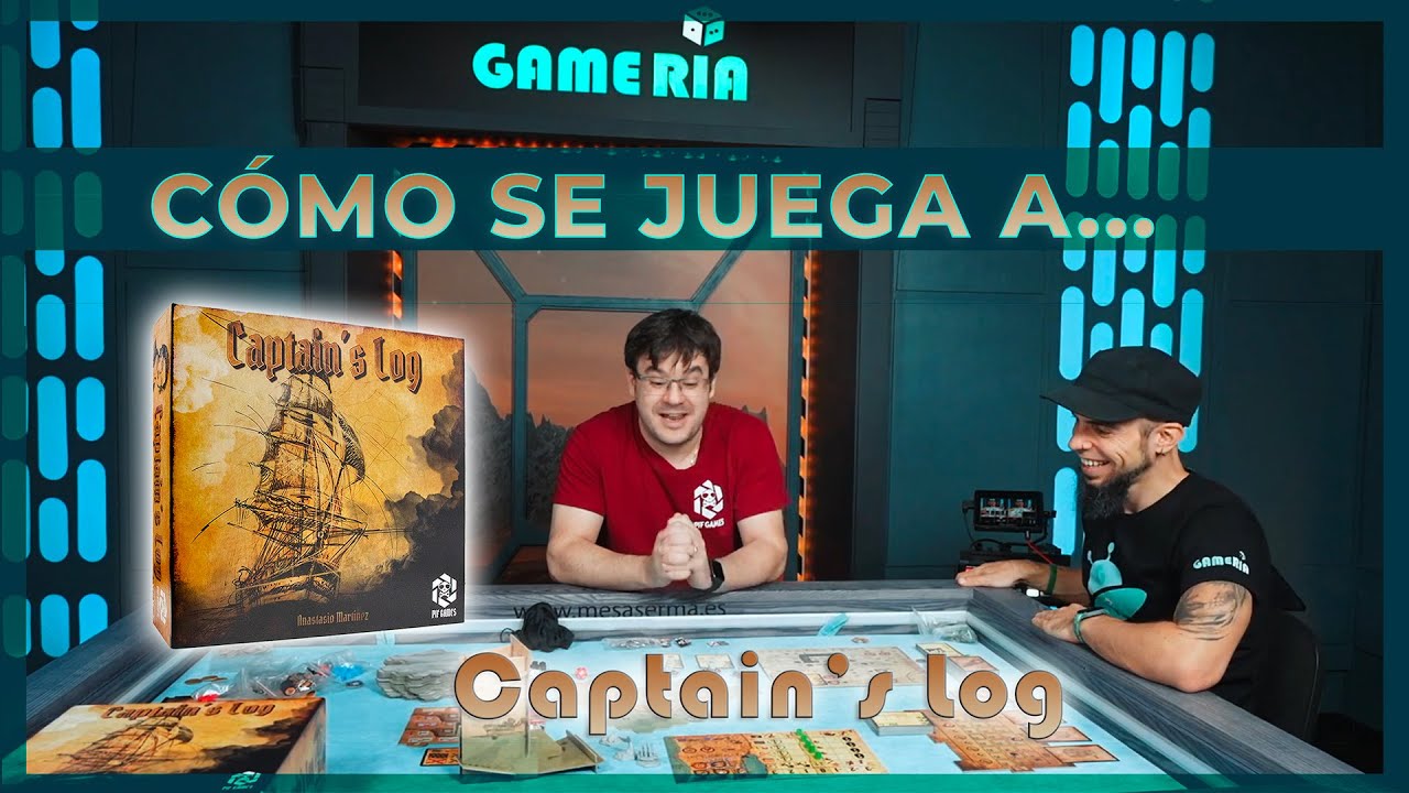 Cómo se juega a Captain's Log (con su autor Anastasio de PiF Games)