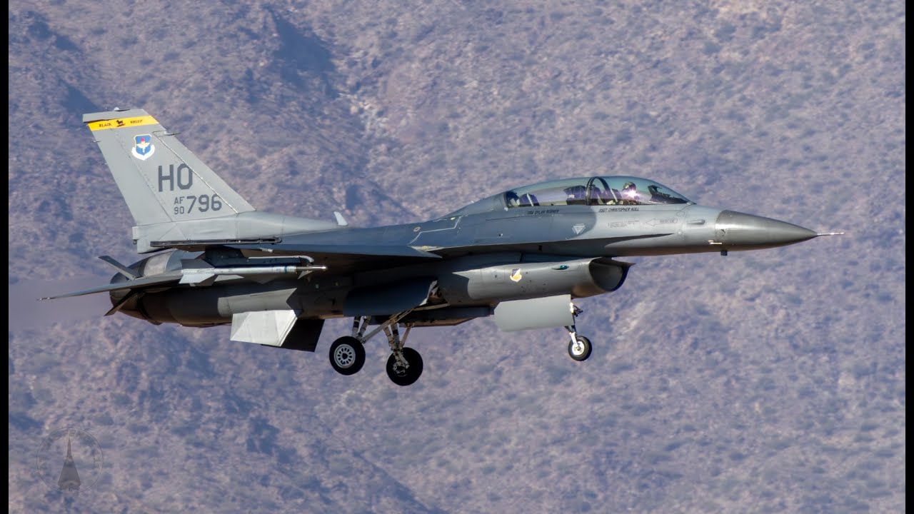 Luke AFB Morning Madness 45 Fighter Jets in Action!