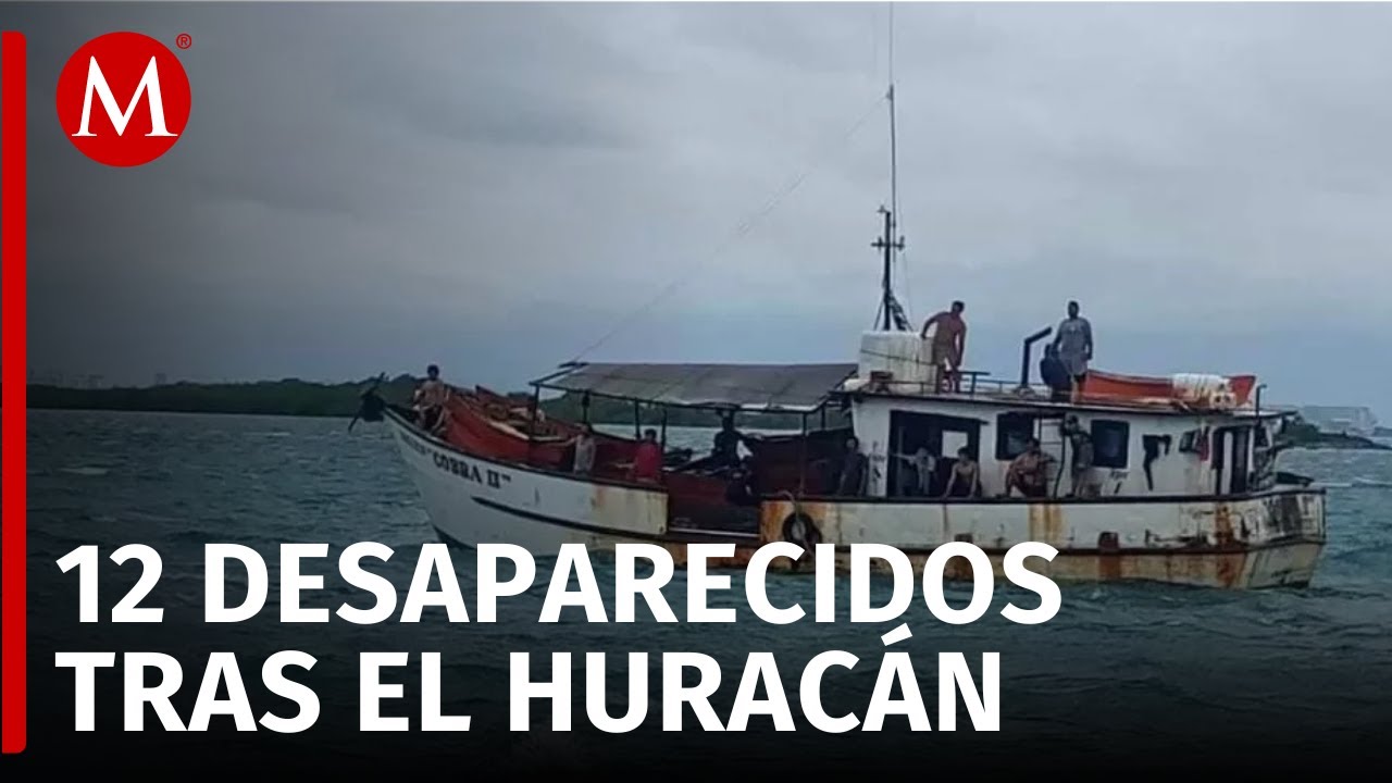 Siguen extraviadas tres embarcaciones en el puerto progreso, Yucatán