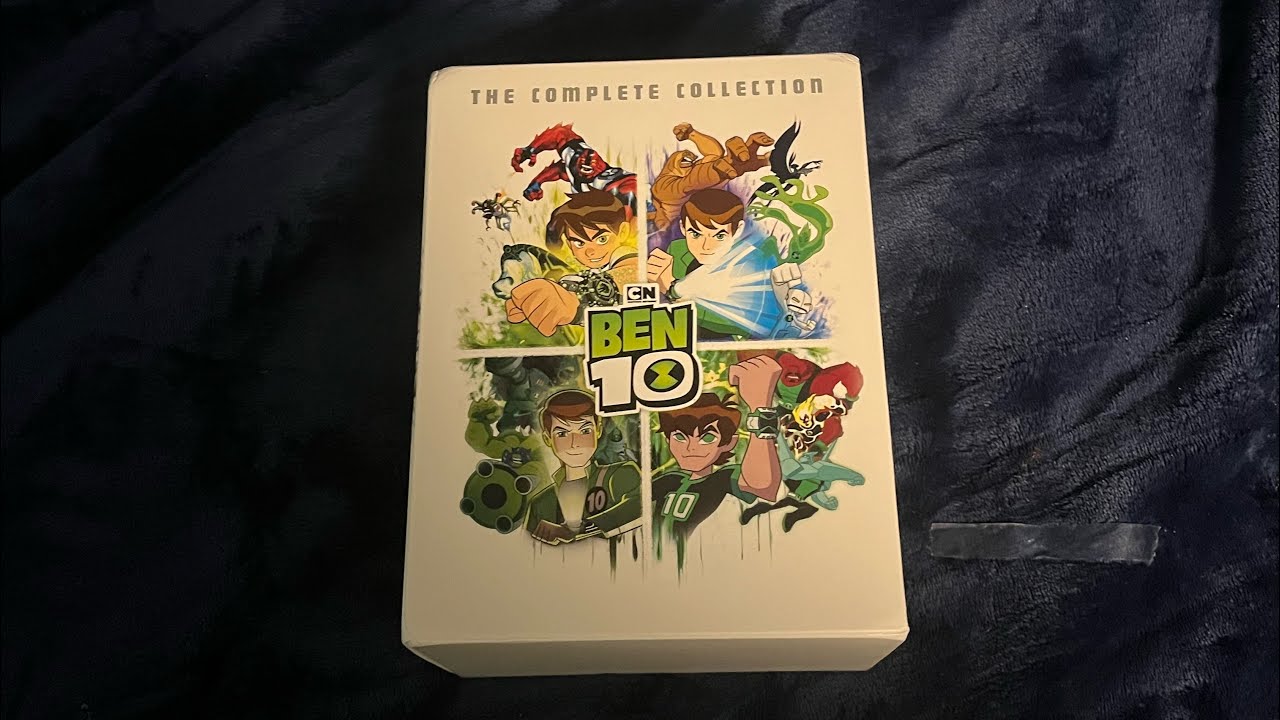 Ben 10 The Complete Collection DVD Unboxing