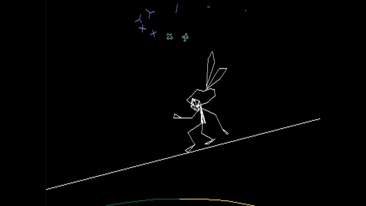 Vib-Ribbon: ParagonX9 - Polar 240 (Newgrounds Audio) (ePSXe 2.0.5 test)