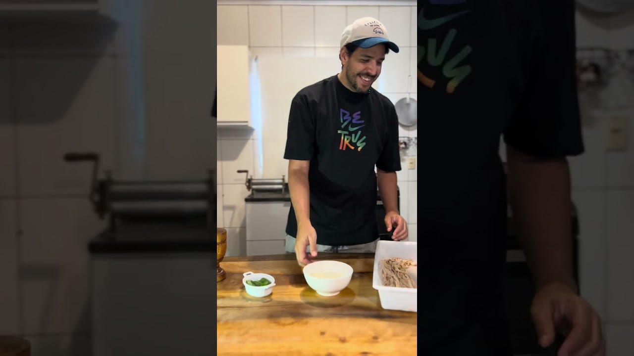 Como preparar um Cacio Pepe. 