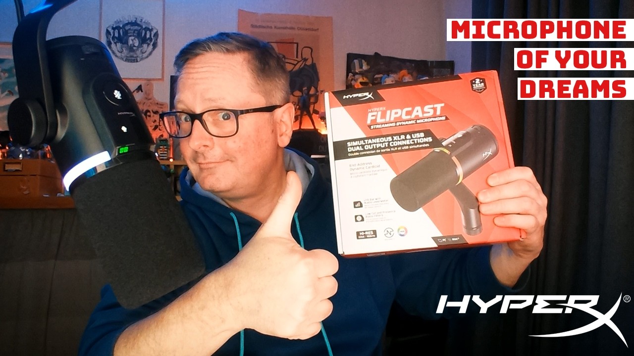 This Is What a Dream Microphone Sounds Like - HyperX Flipcast