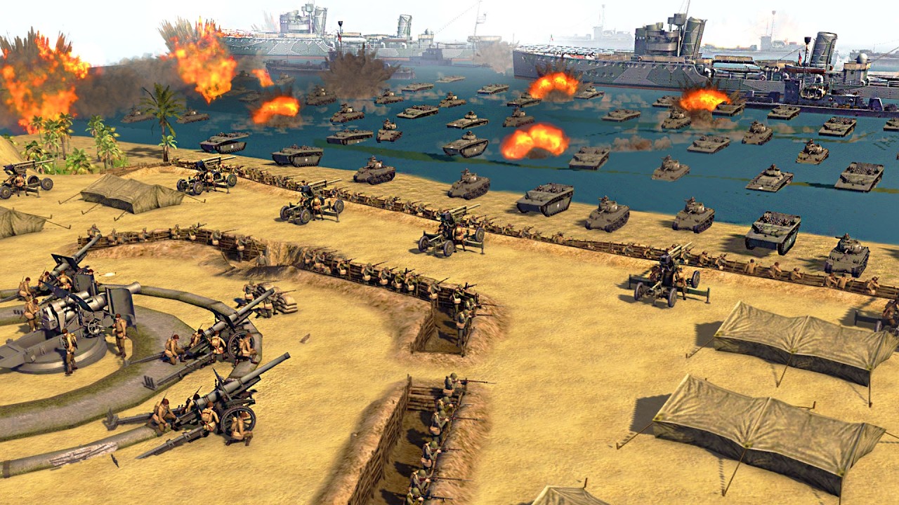 I built the Largest WW2 BEACH FORTRESS Ever w/ JAPANESE ARMY! - Gates of Hell: World War 2