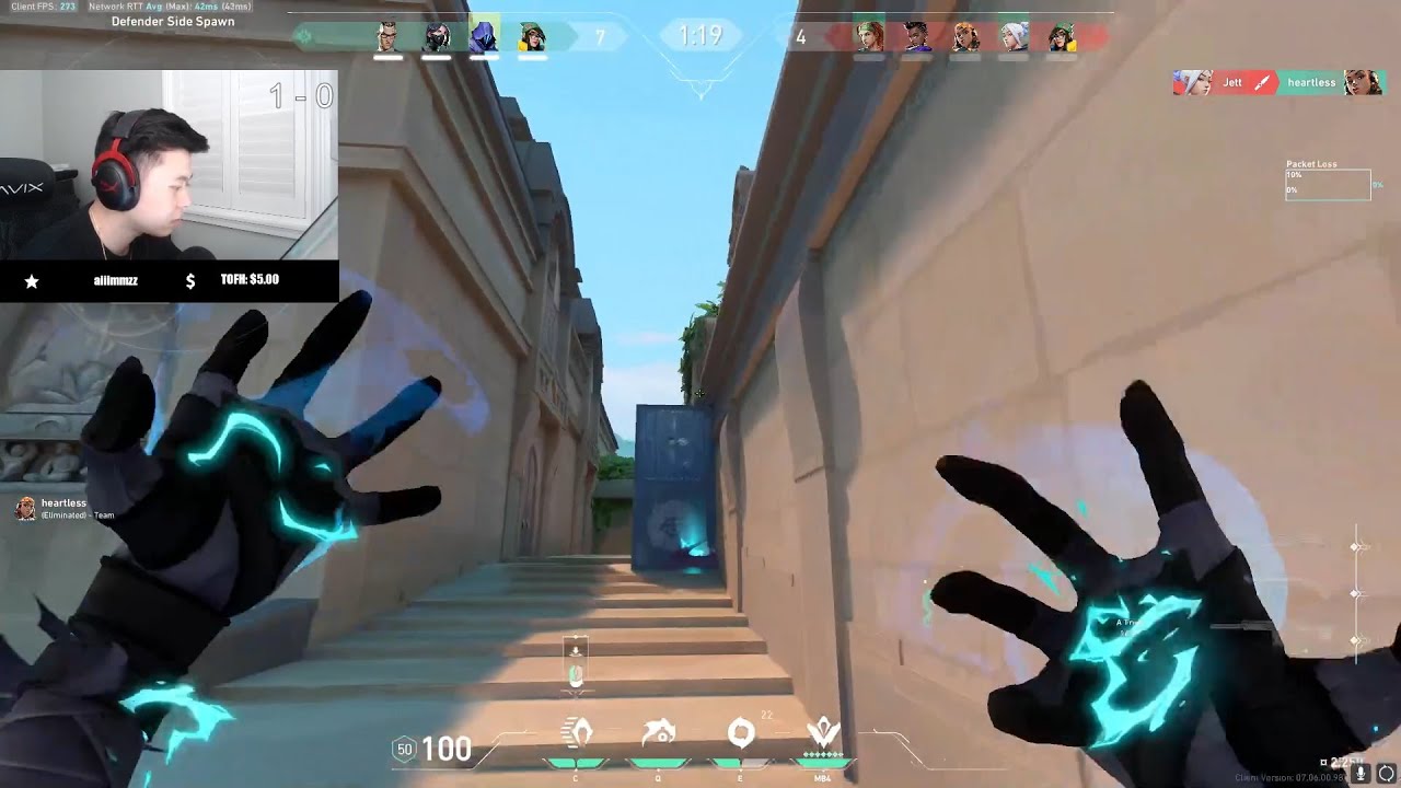 MVP! OMEN LOTUS!! 100T DERREK OMEN VALORANT RANKED GAMEPLAY [Full Match VOD]